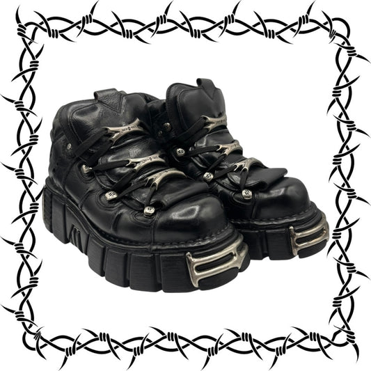 Vintage New Rock M-106-S1 platform boots size 41