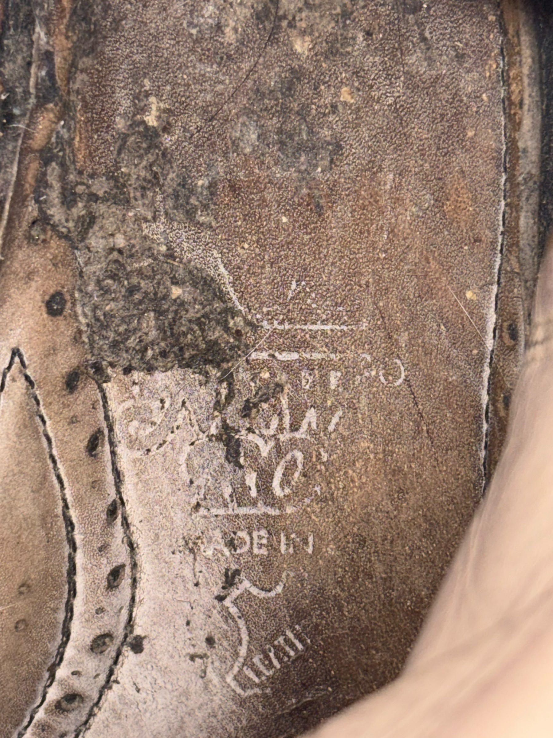 Vintage New Rock grey mid-calf leather reactor boots size 42