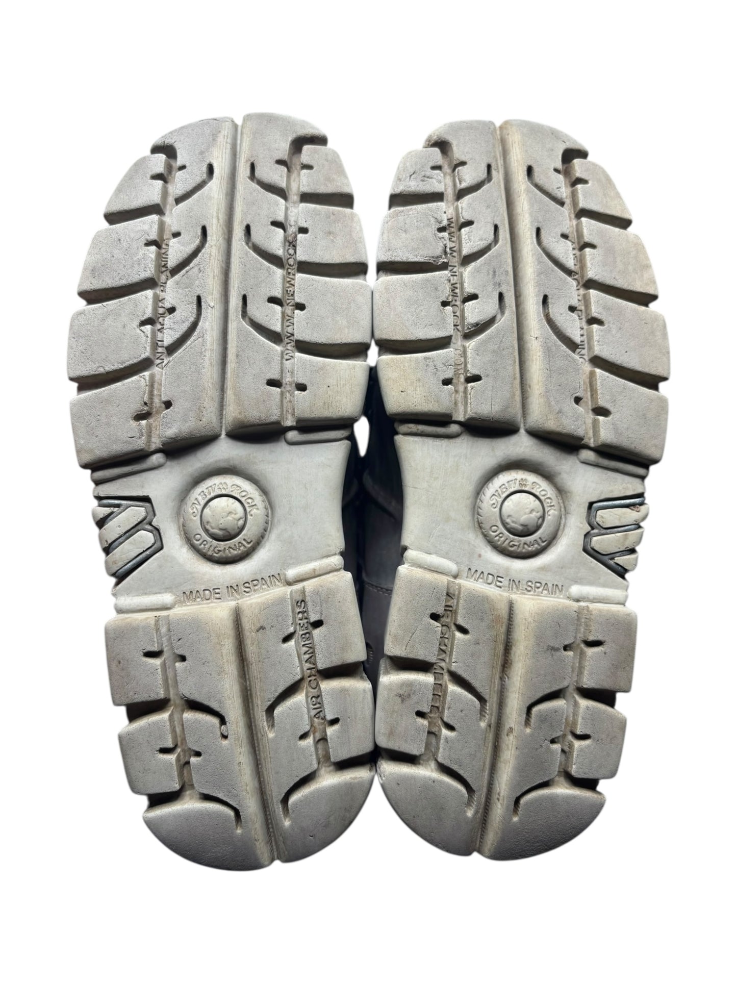 New Rock M-106 grey platform boots size 43