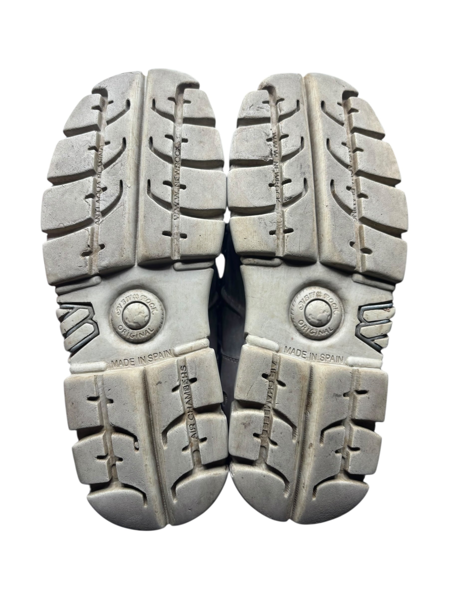 New Rock M-106 grey platform boots size 43