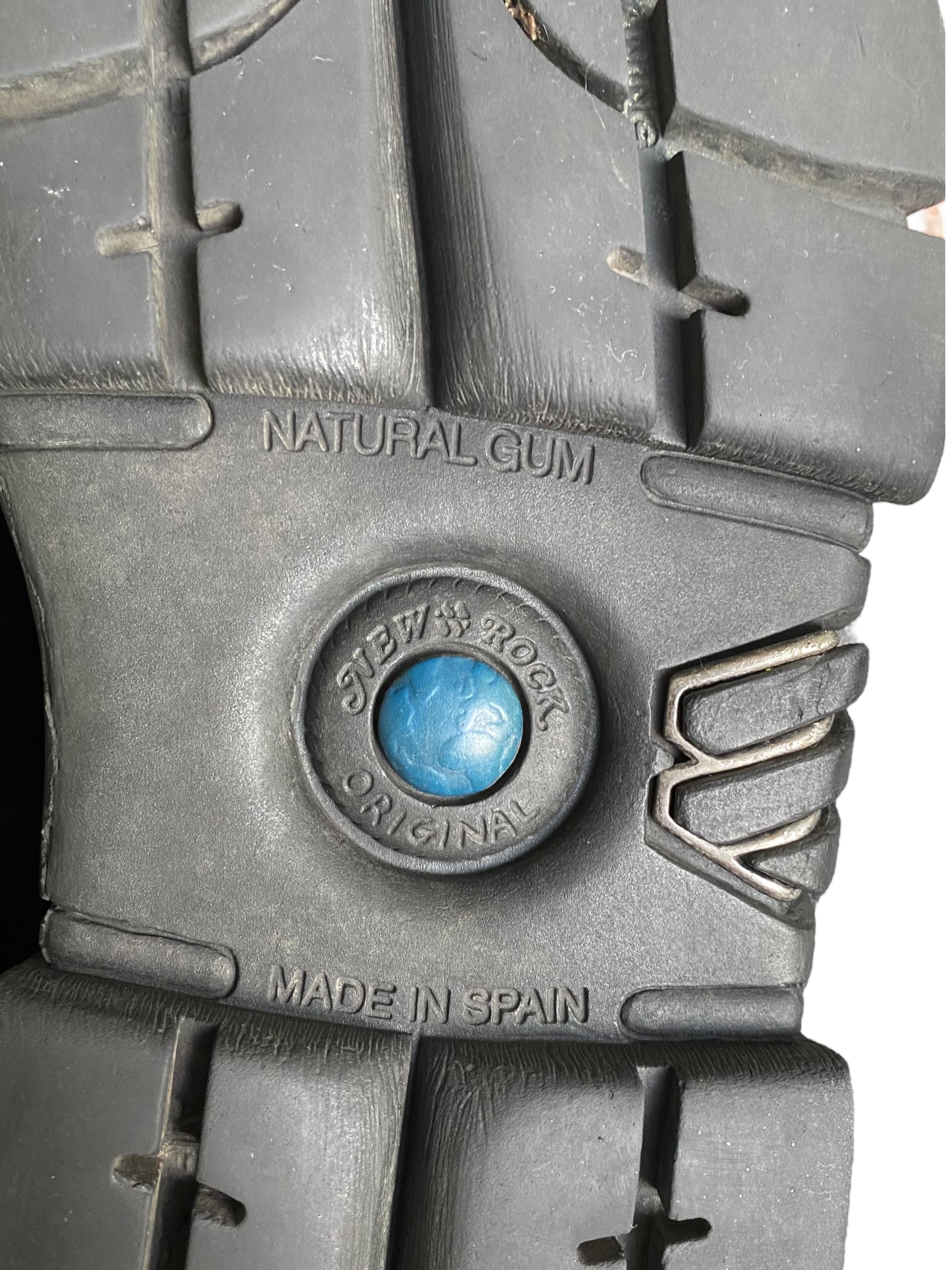 Vintage New Rock studded platform boots size 46