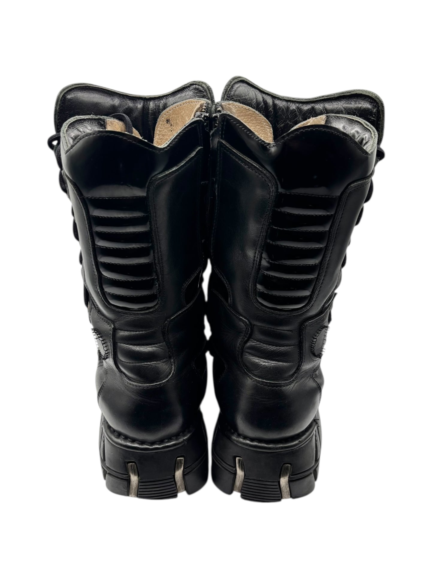 RARE vintage New Rock trailer platform boots size 40