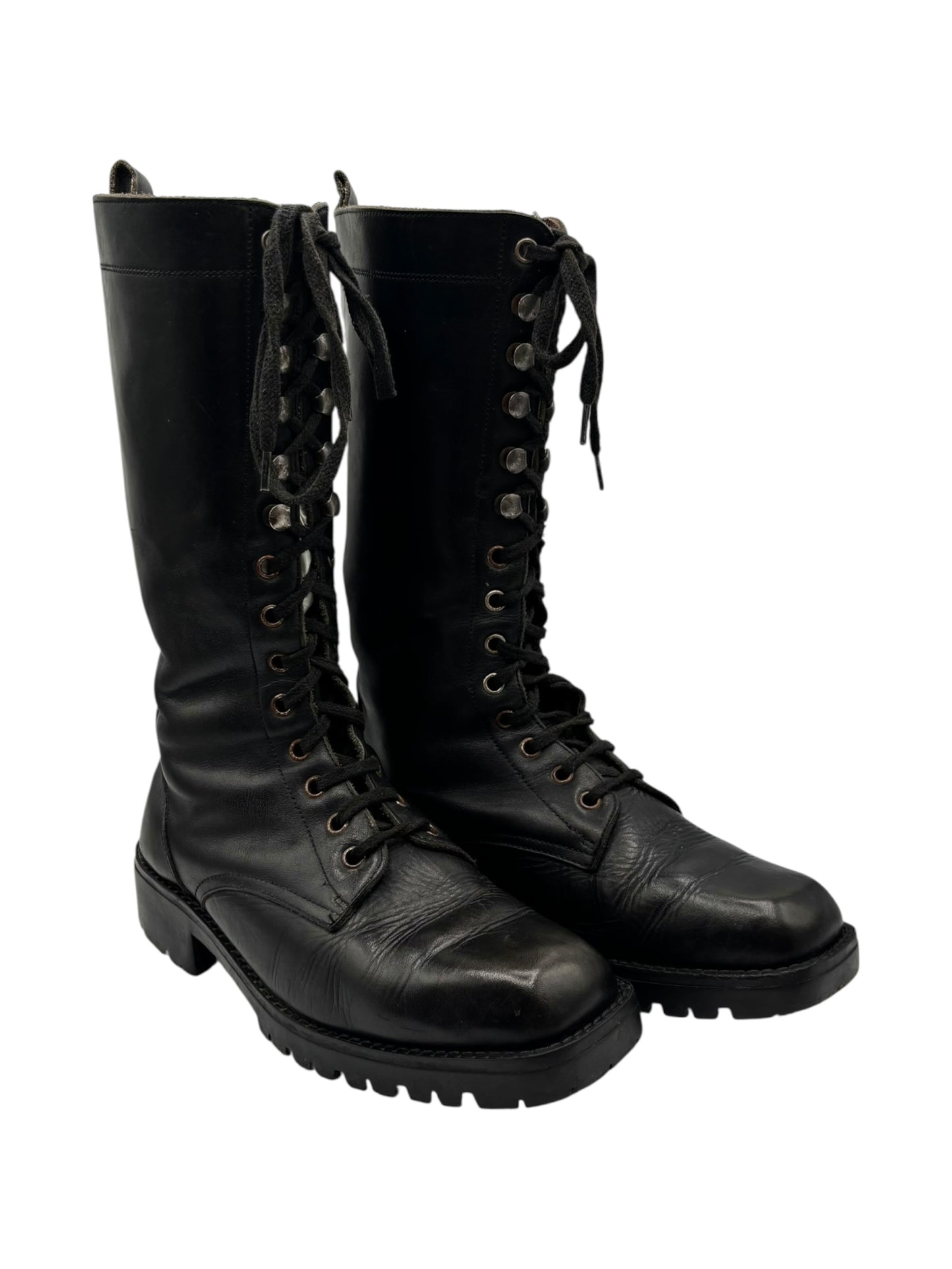 Vintage Destroy lace up boots size 36