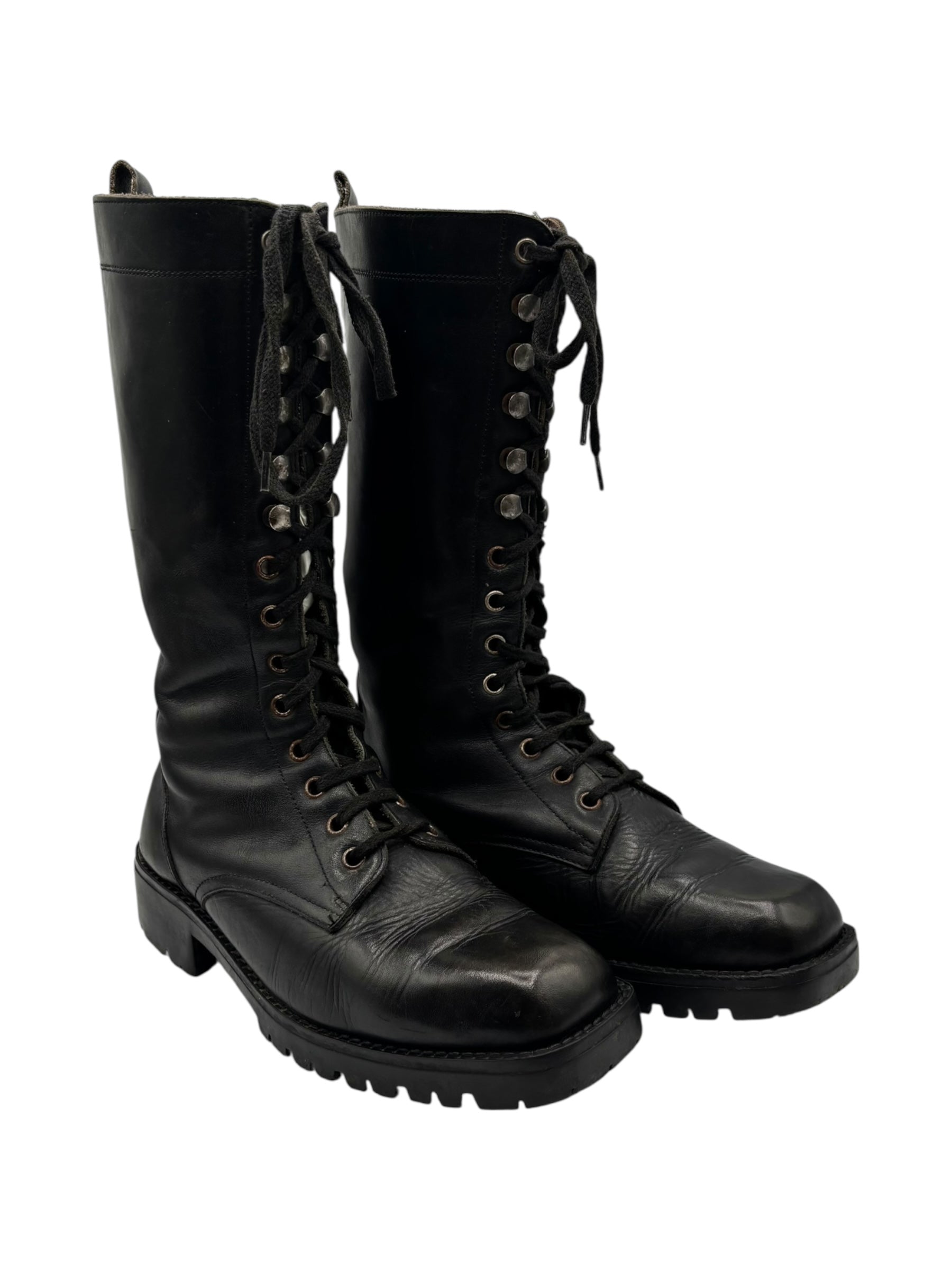 Vintage Destroy lace up boots size 36