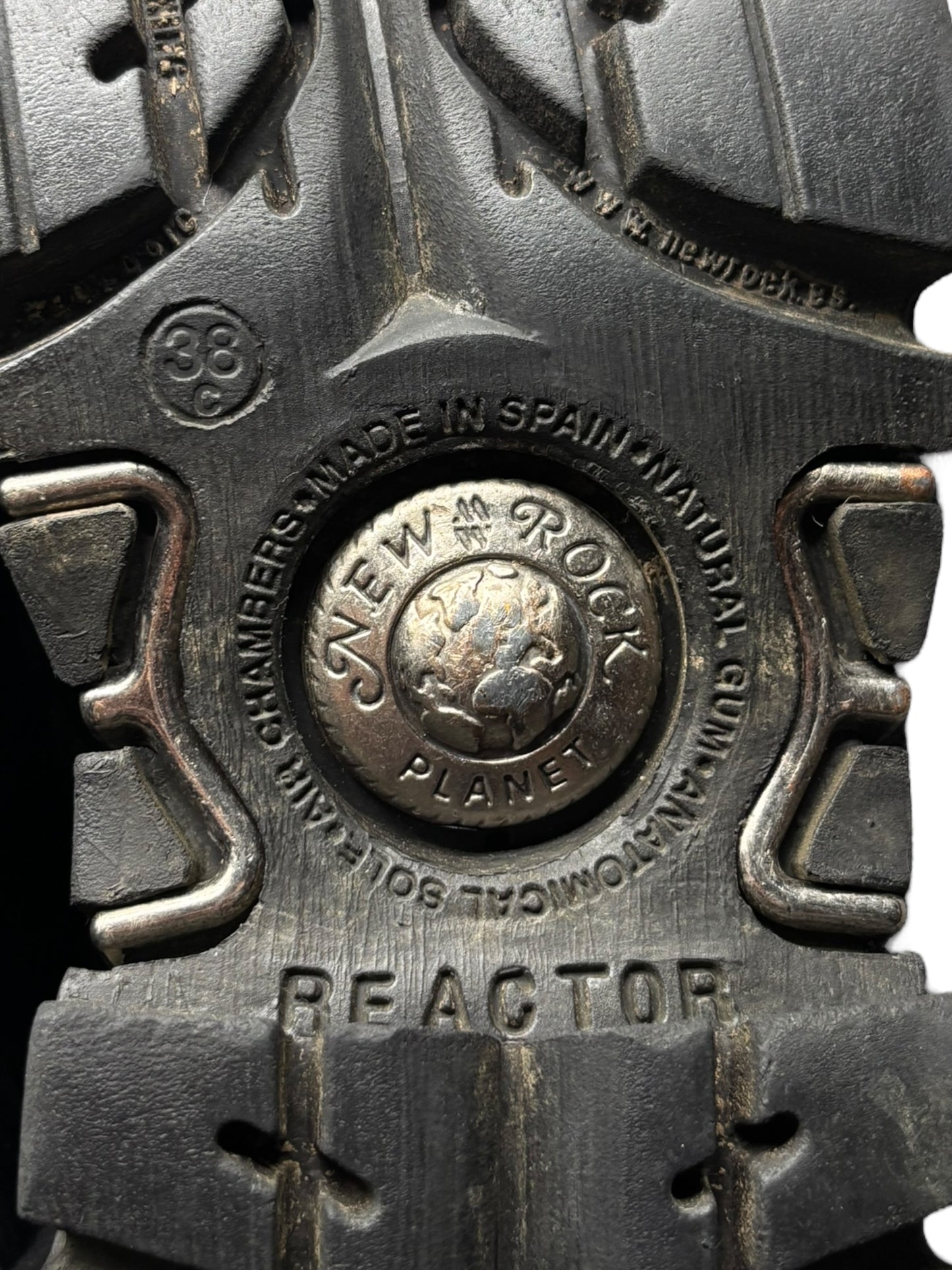 Vintage New Rock reactor platform boots size 38