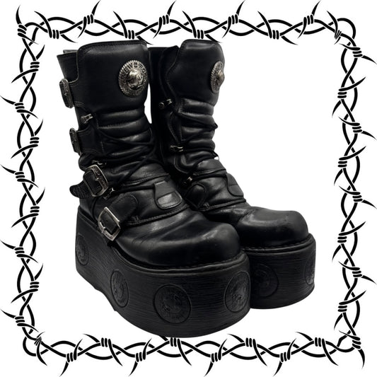 New Rock neptuno platform boots size 39