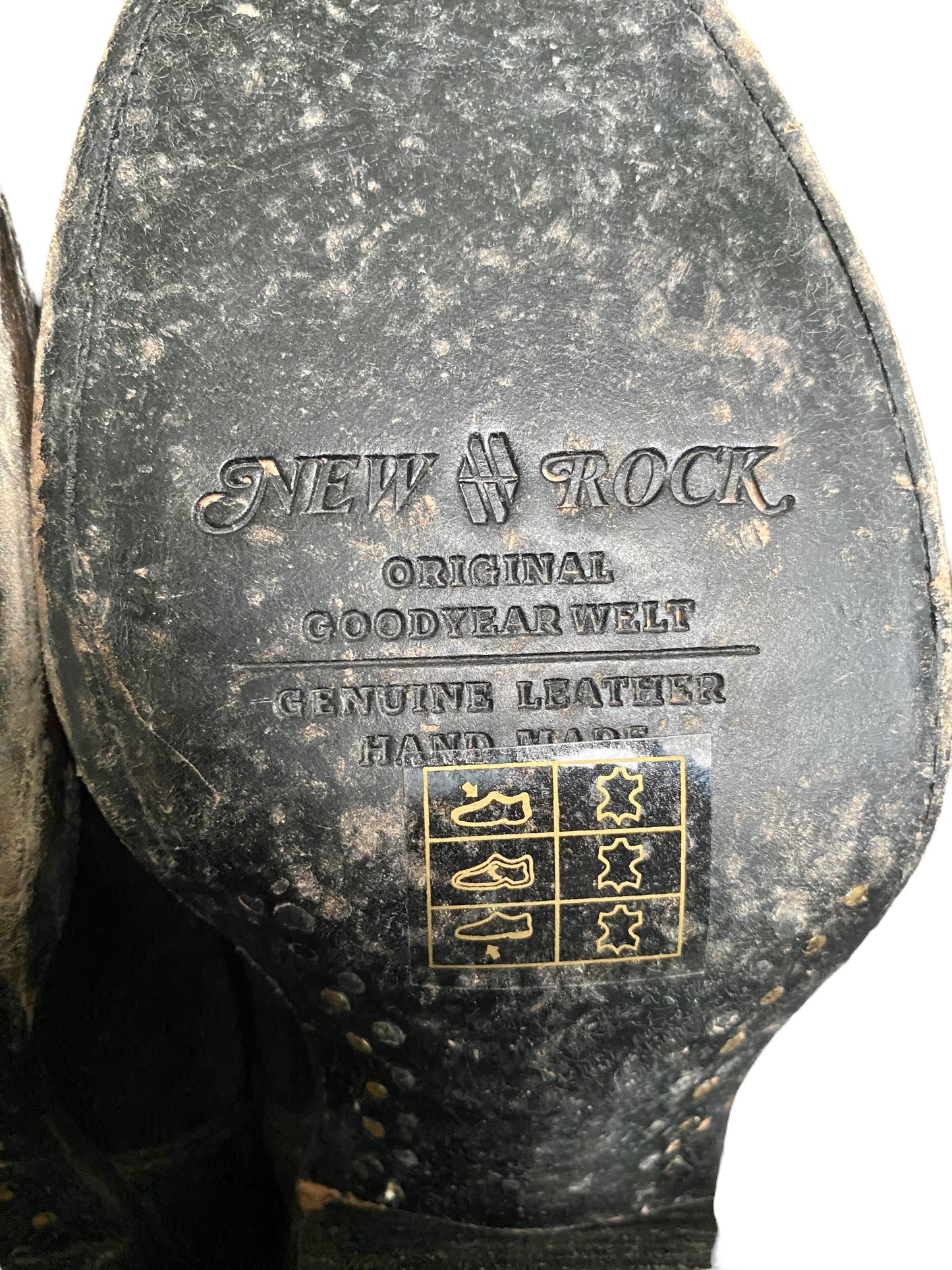 New Rock cowboy boots size 36