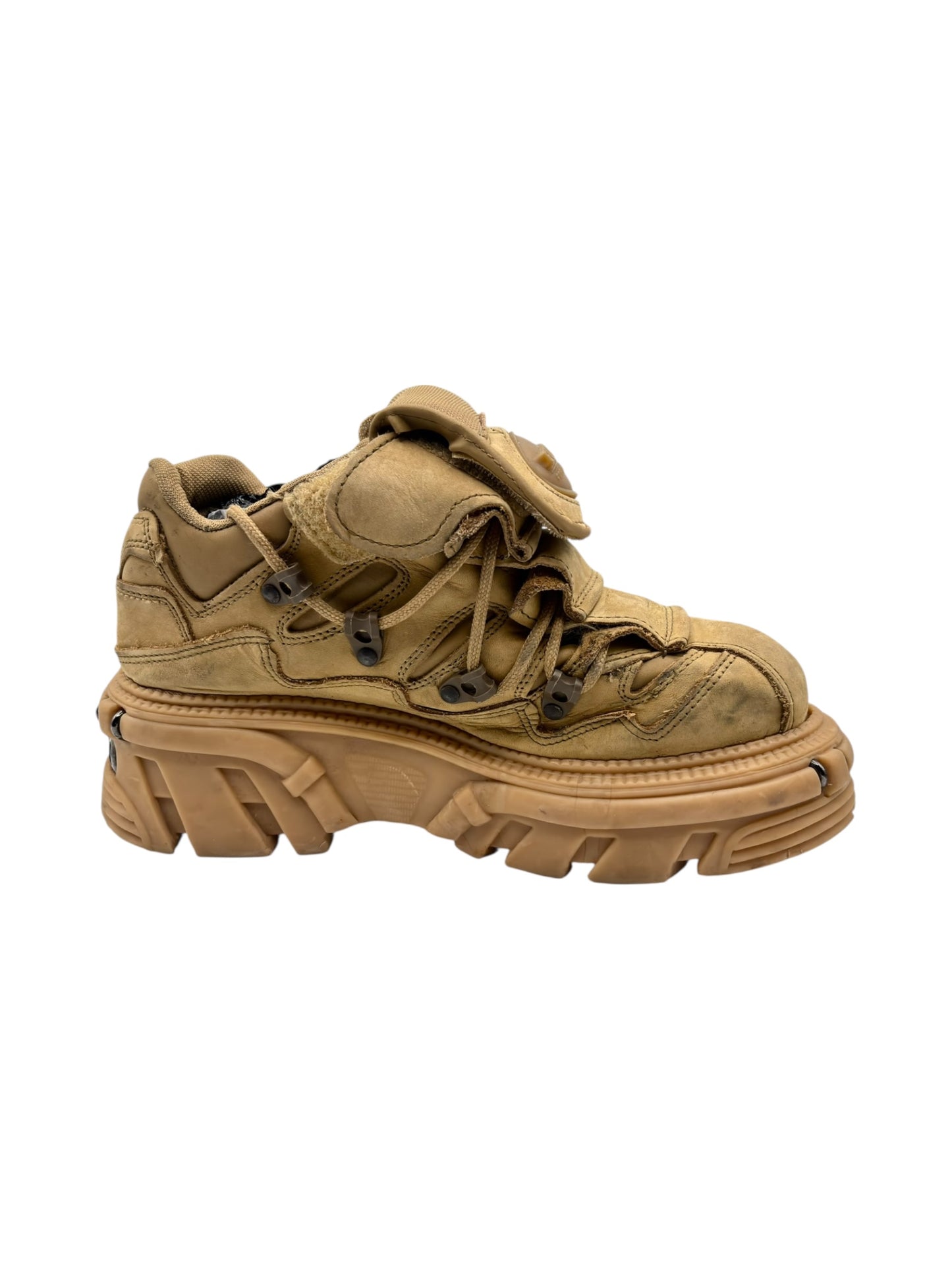 Vintage Gordon Jack brown platform boots size 40