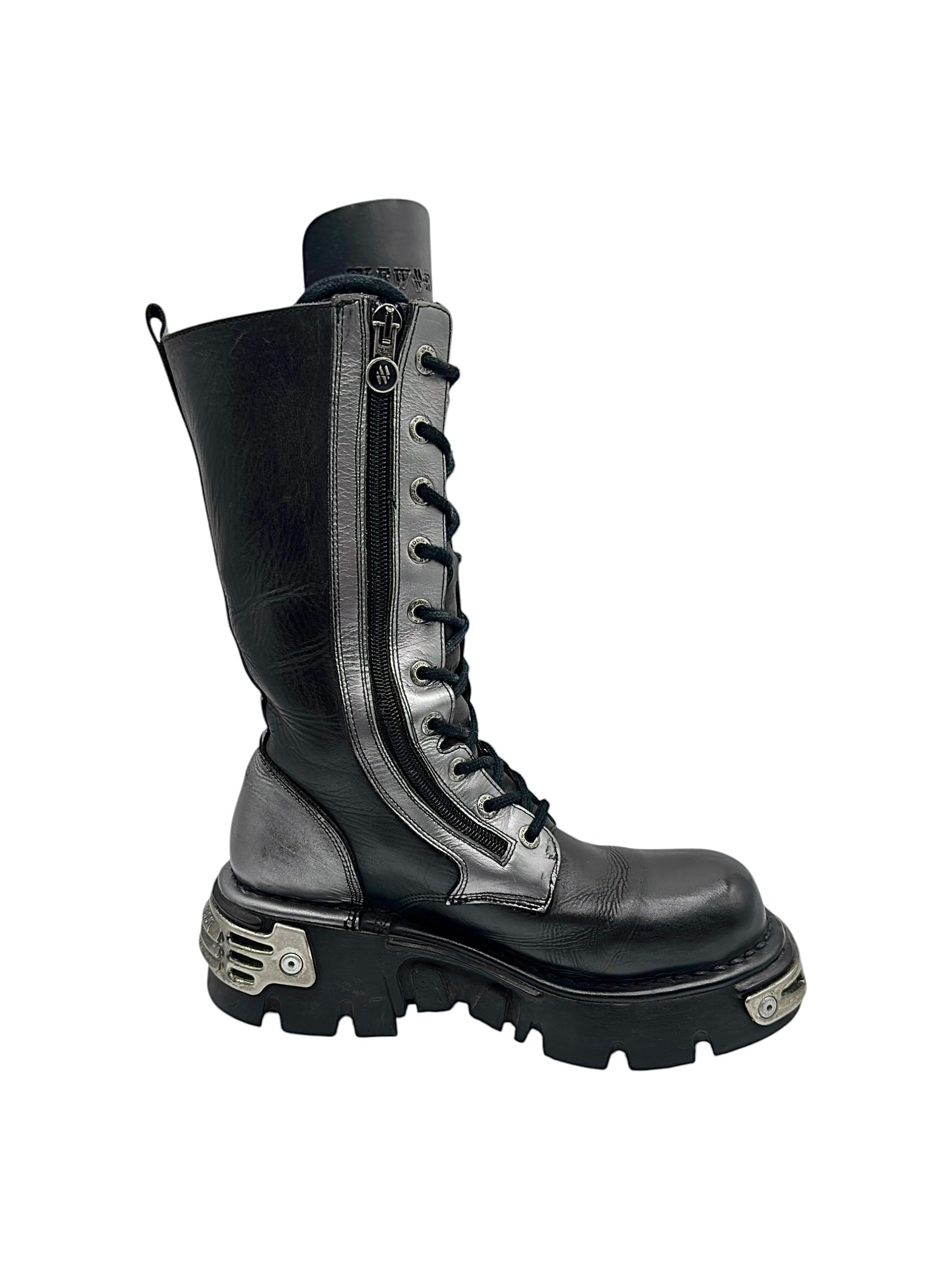 Vintage New Rock reactor boots size 39