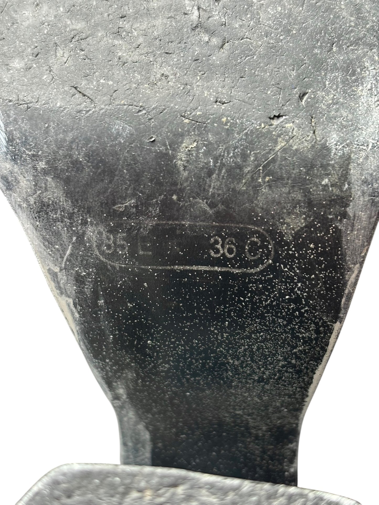 Vintage SHOCK white platform boots size 36