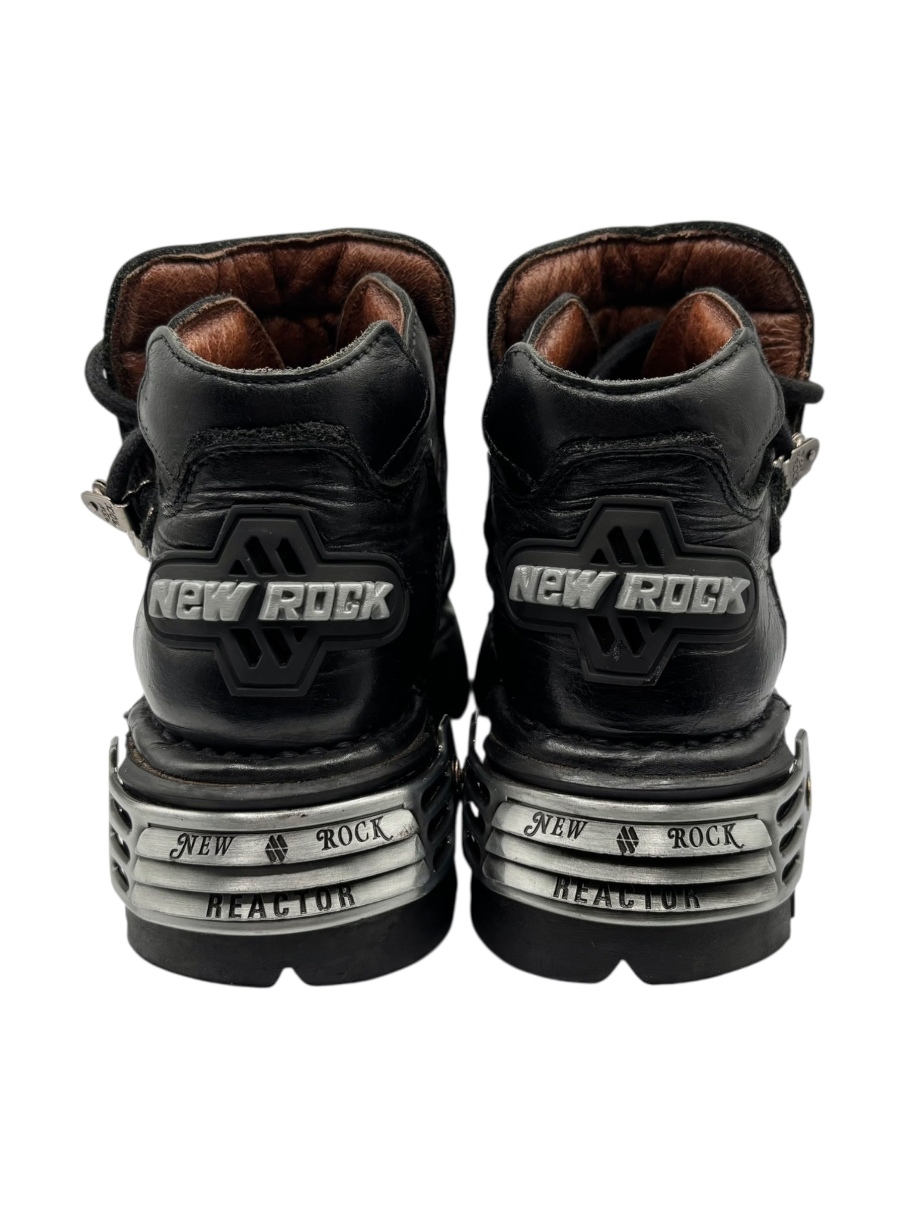 Vintage New Rock reactor platform boots size 38