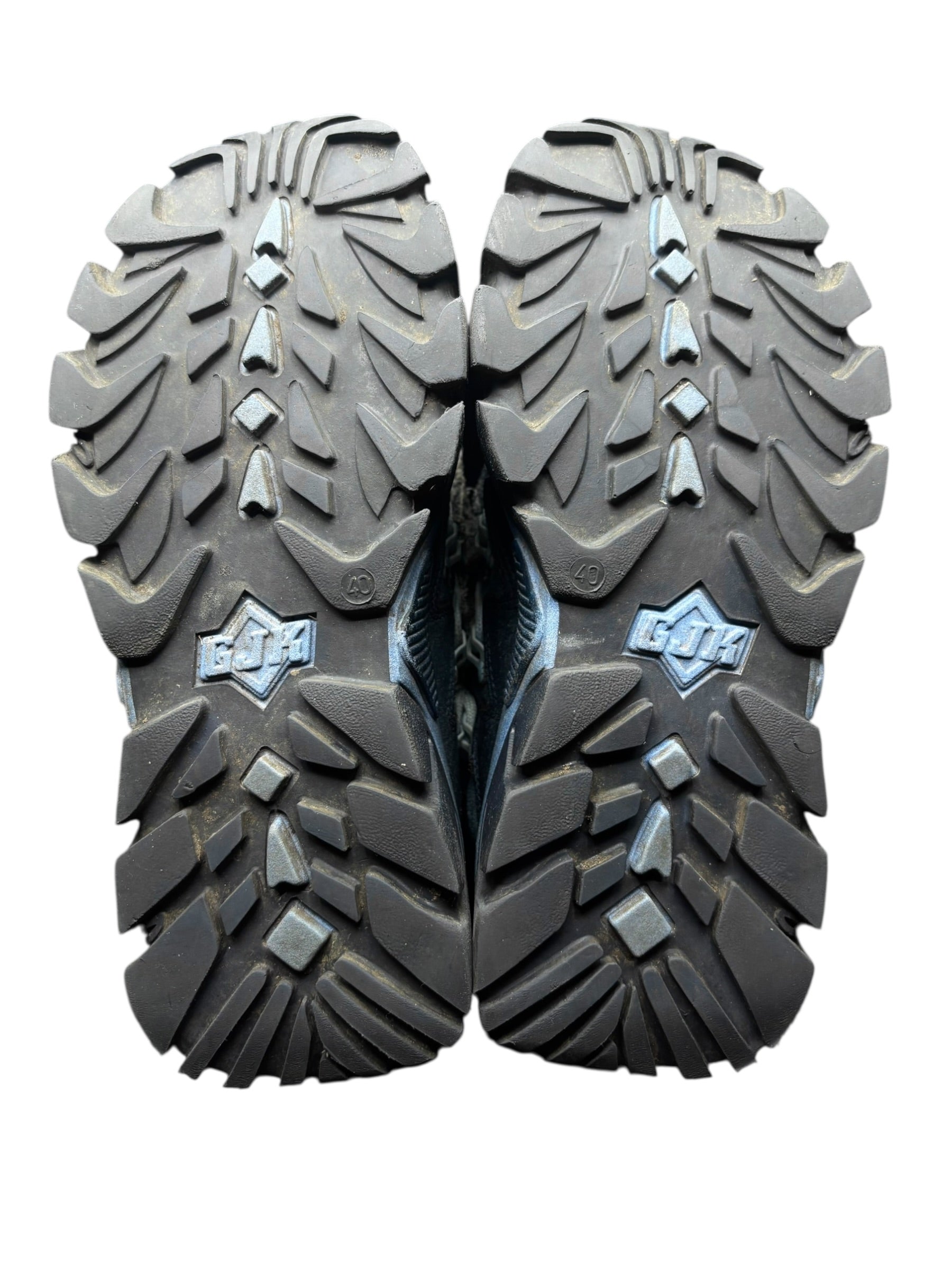 Vintage Gordon Jack denim platform clogs size 36