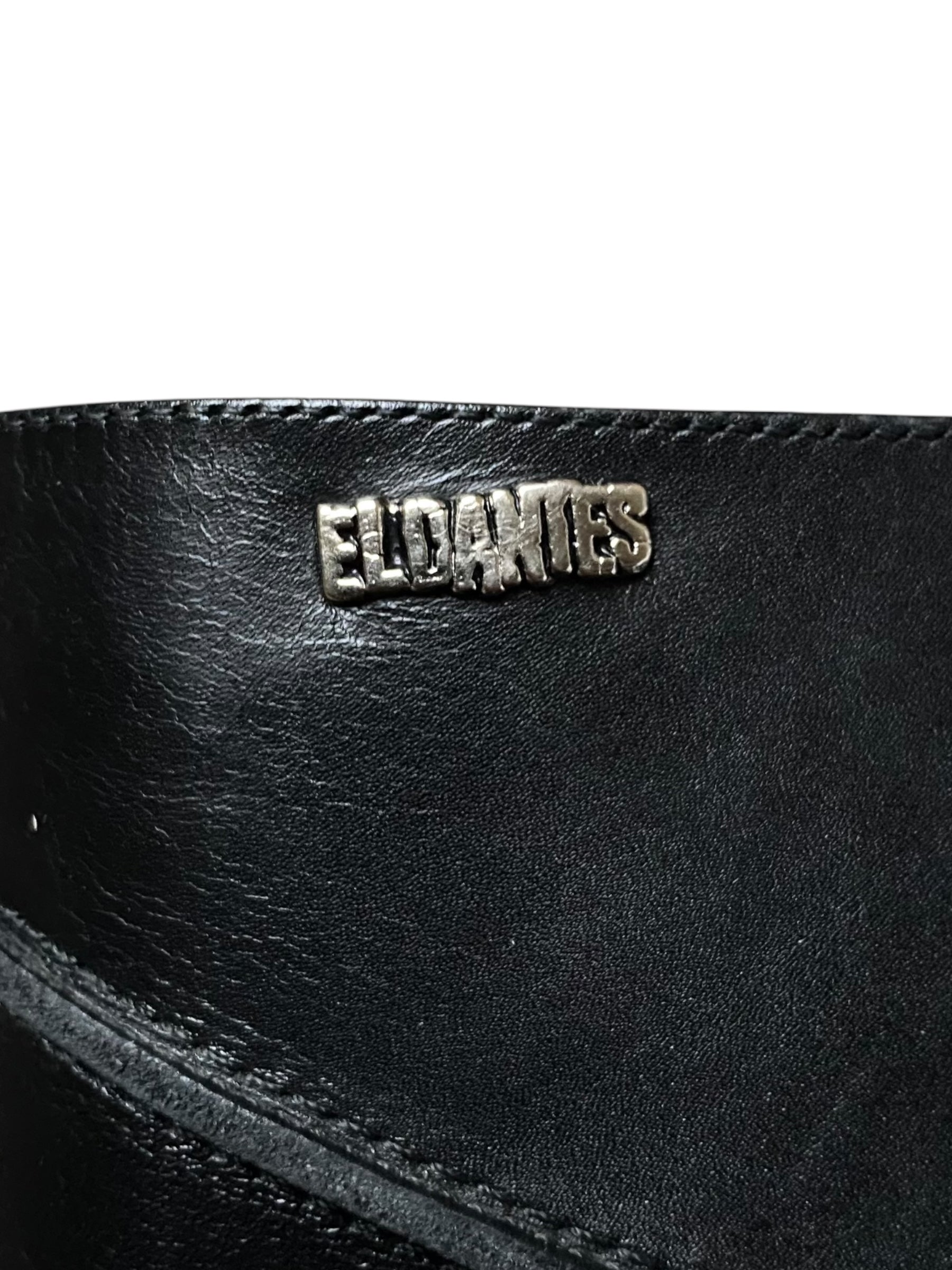 Vintage El Dantes block platform leather boots size 37