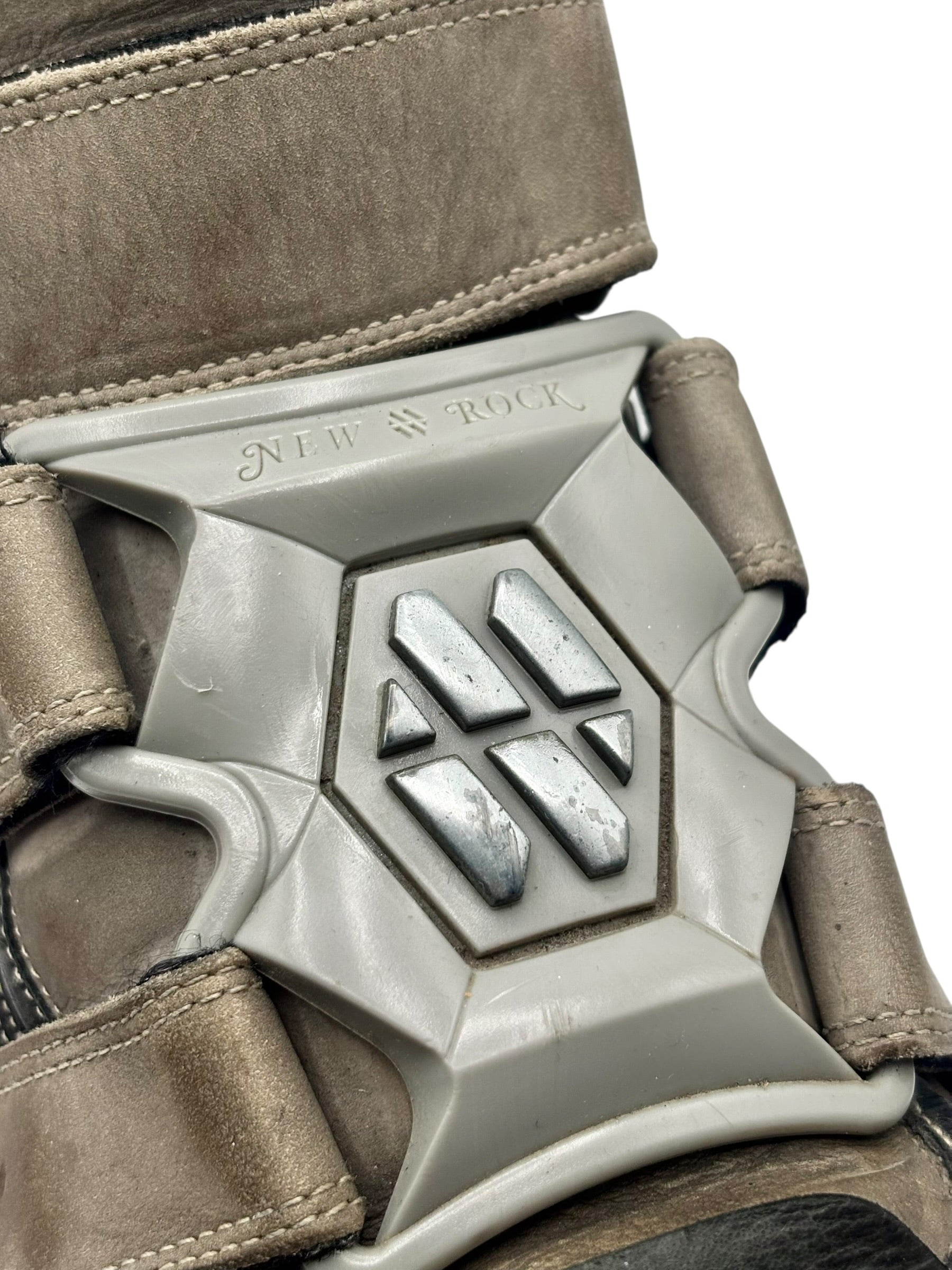 New Rock M-285 khaki platform boots size 39