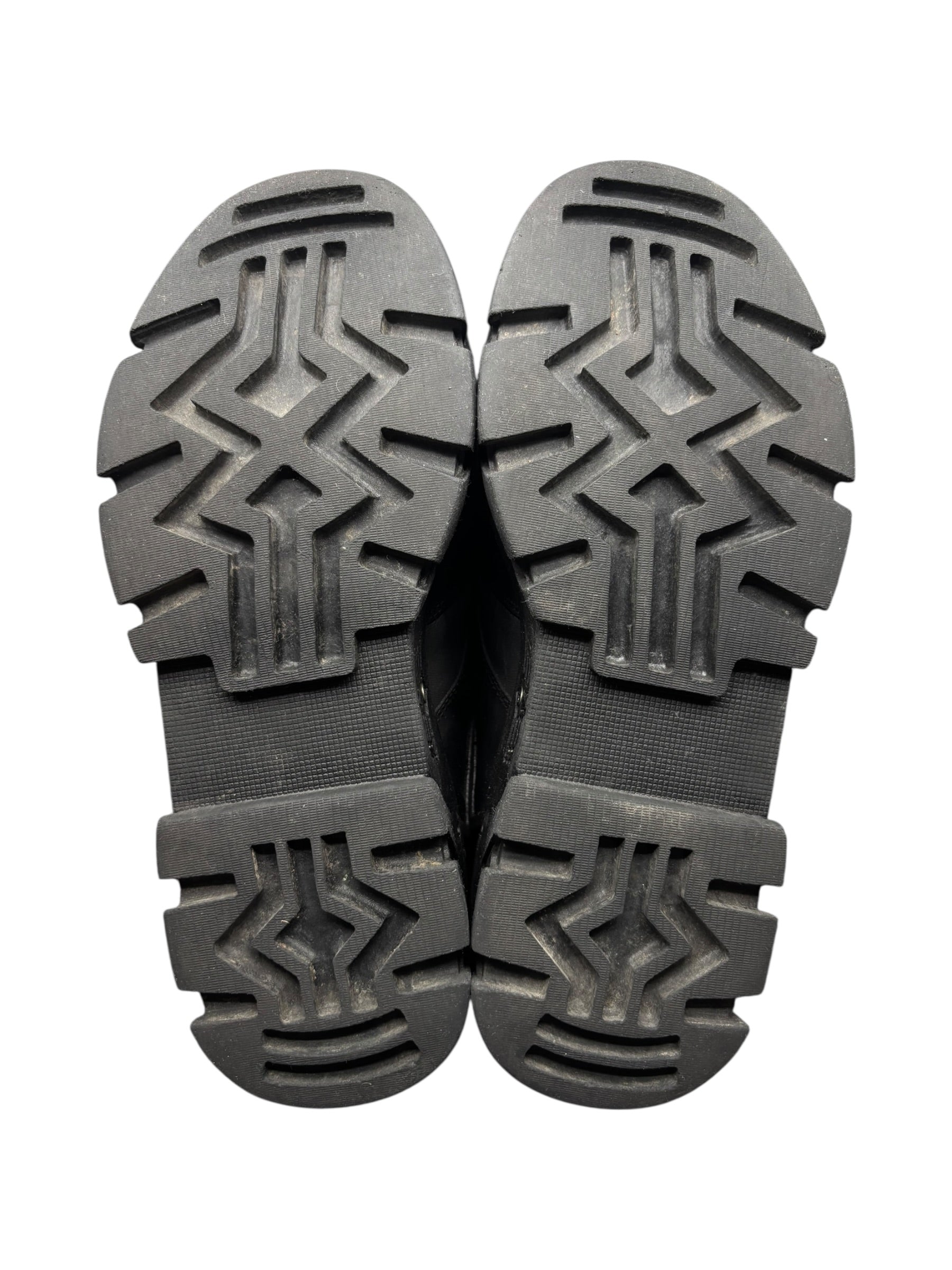 Vintage XSPORT leather platform boots size 42