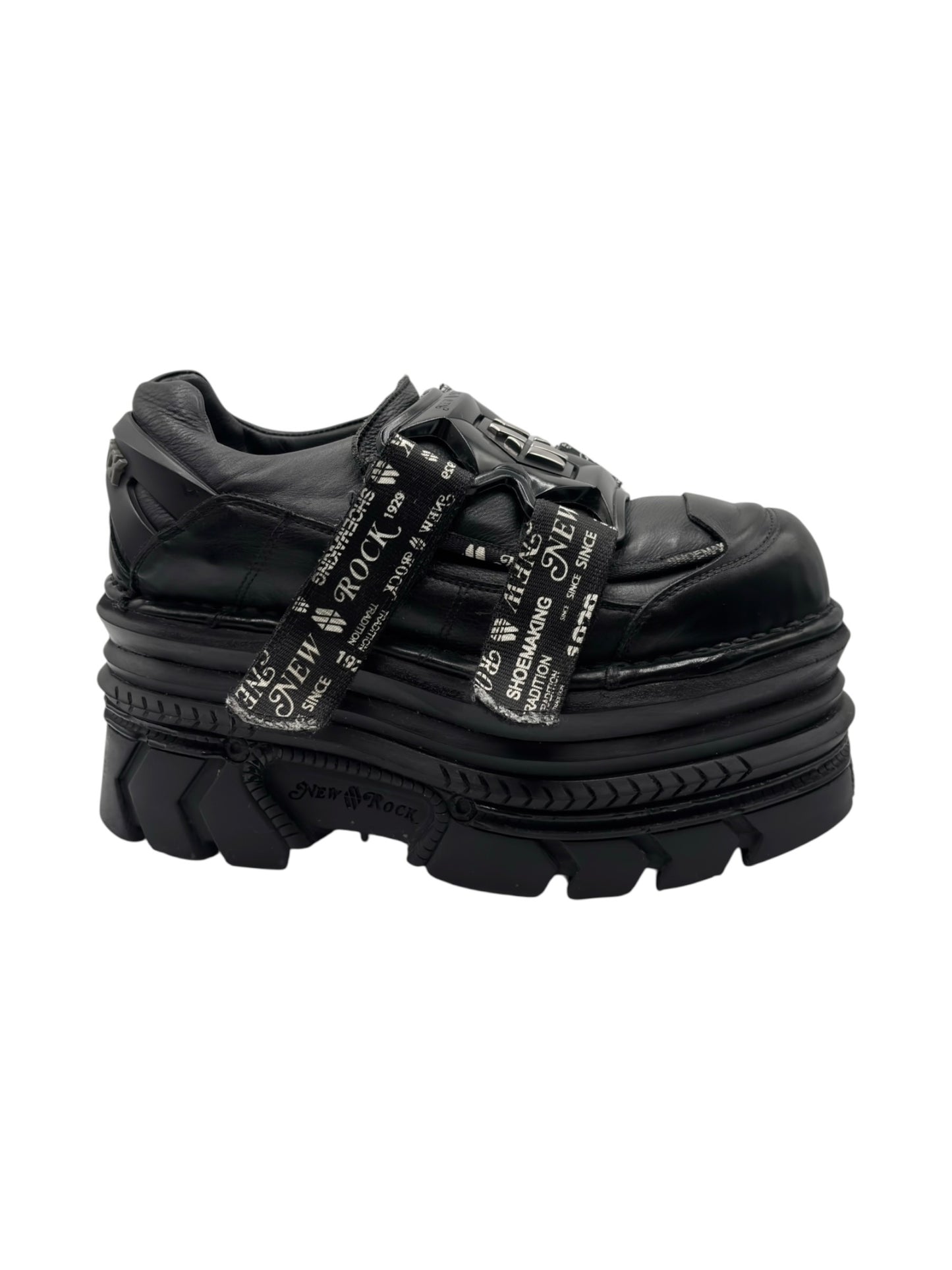 New Rock M285 mega platform leather boots