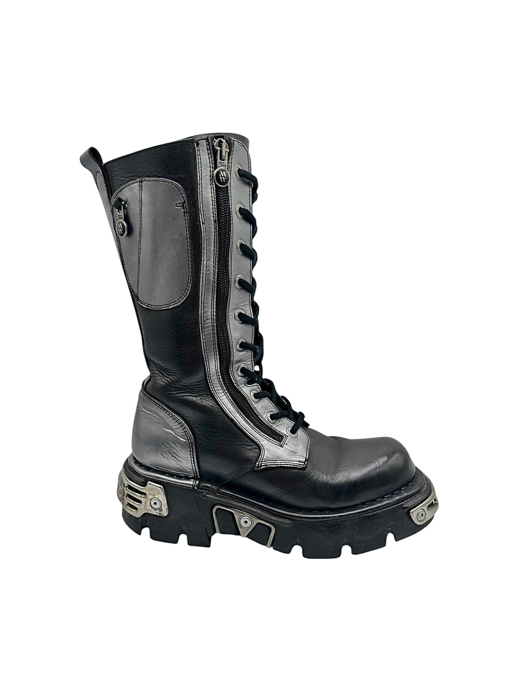 Vintage New Rock reactor boots size 39