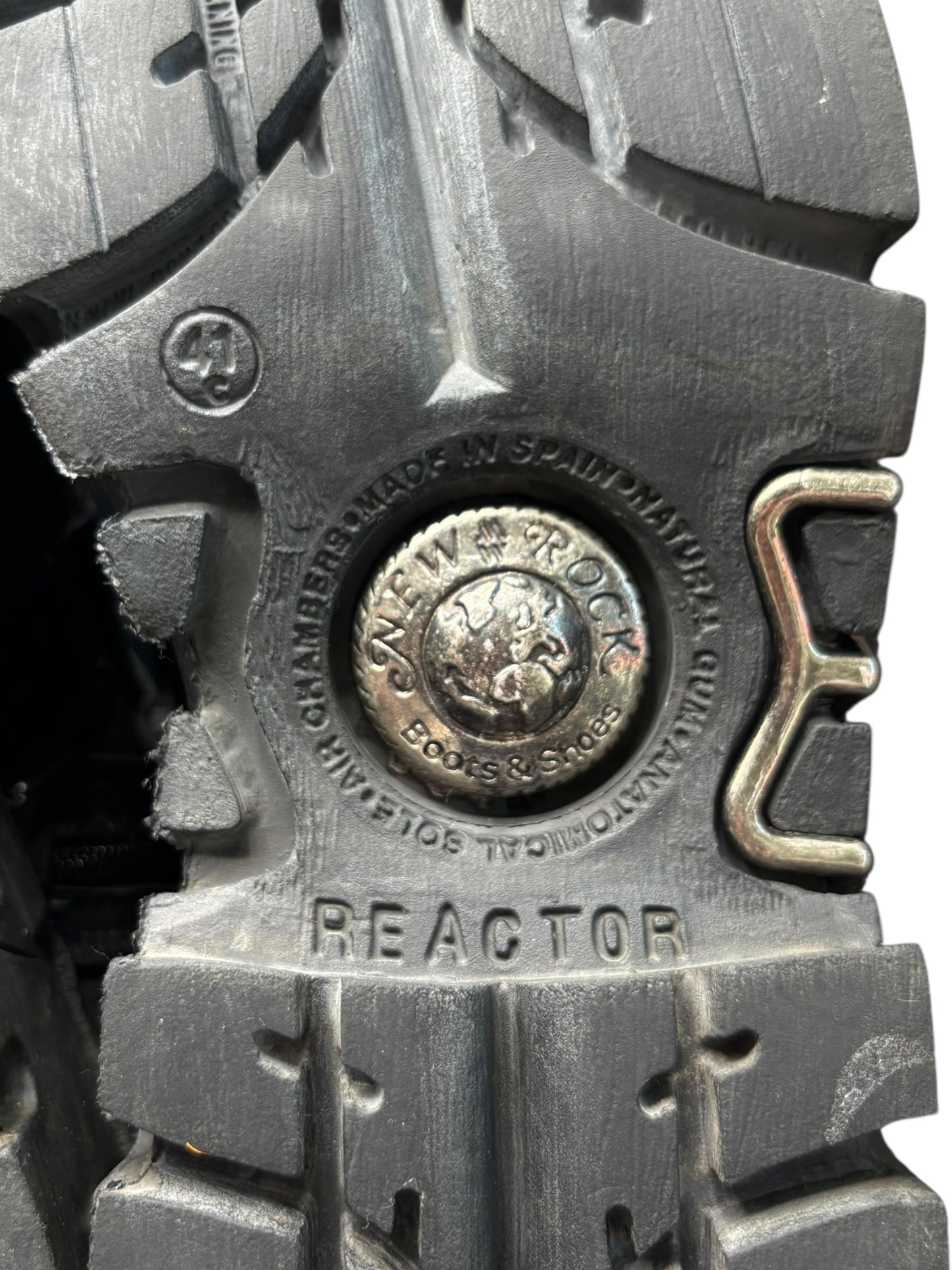 Vintage New Rock M-735-C5 knee high leather boots size 41