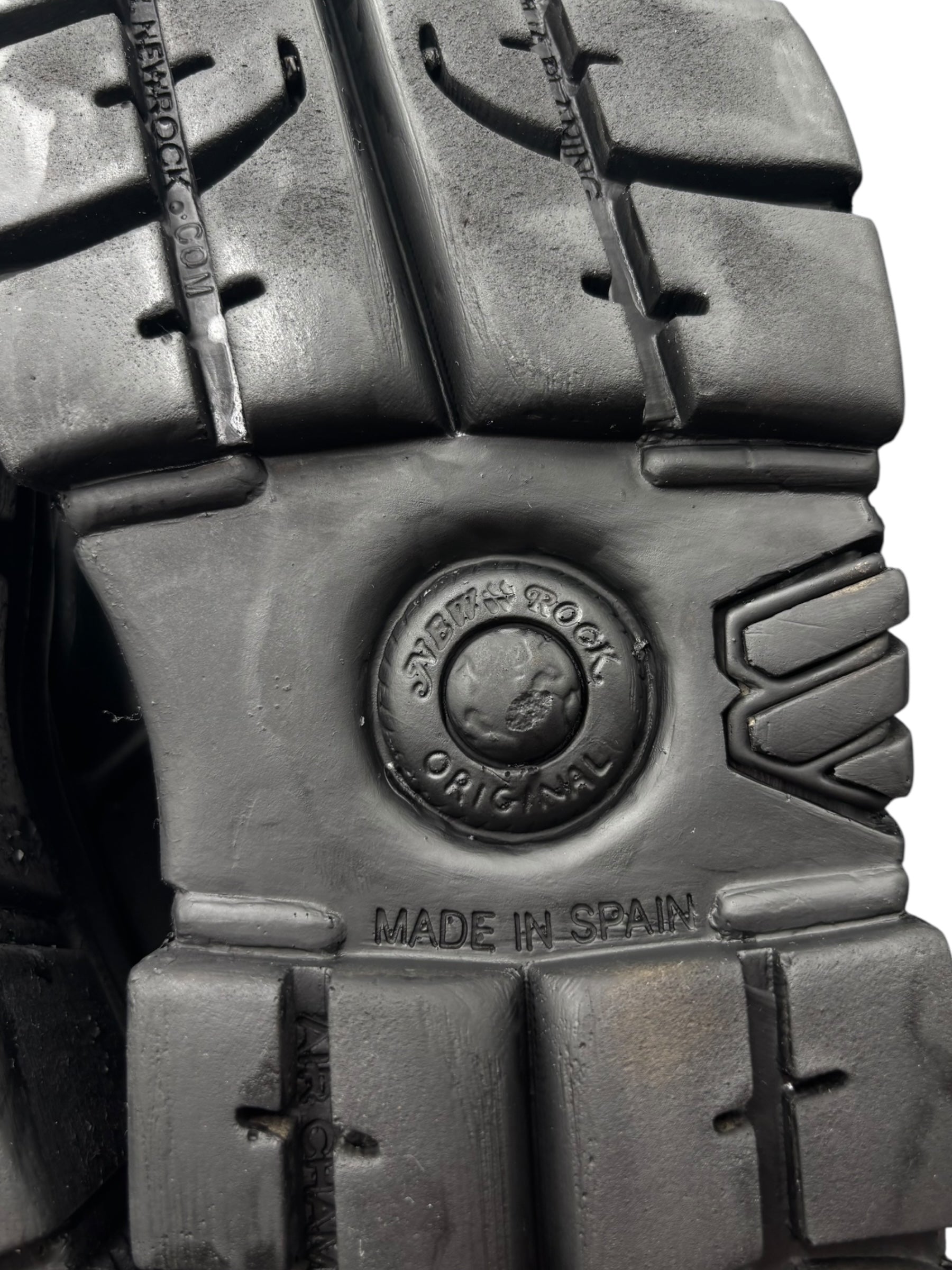 New Rock M-106 black and white platform boots size 42