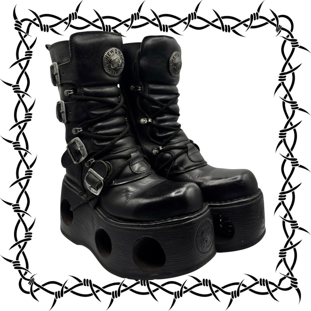 New Rock neptuno platform boots size 40