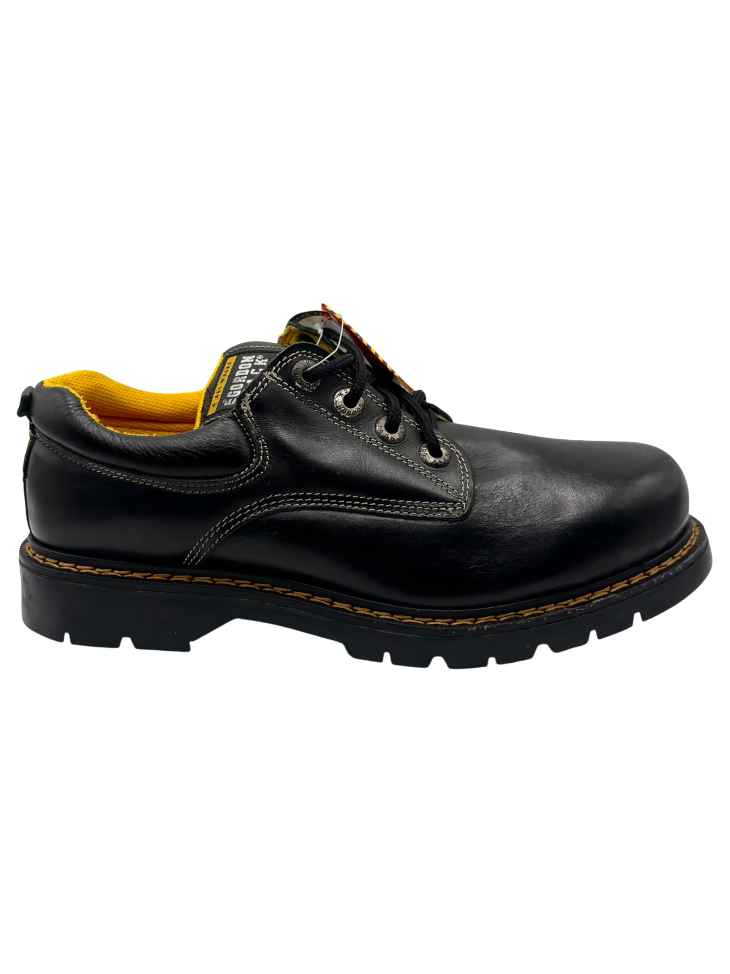 Vintage Gordon Jack classic black leather ankle boots size 44