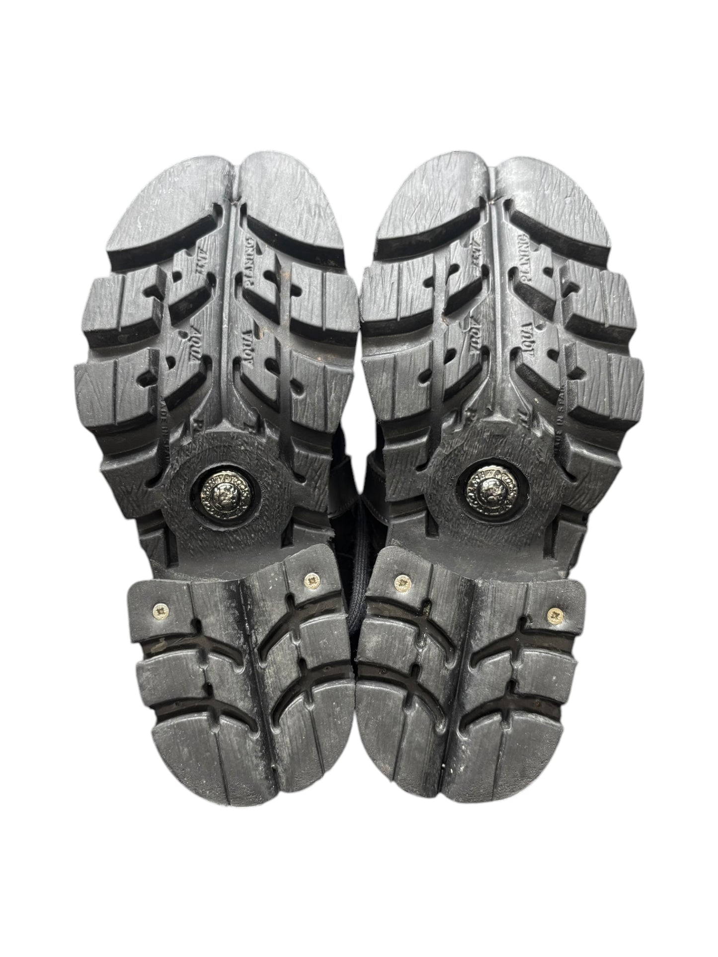 Vintage New Rock leather mid-calf boots size 39