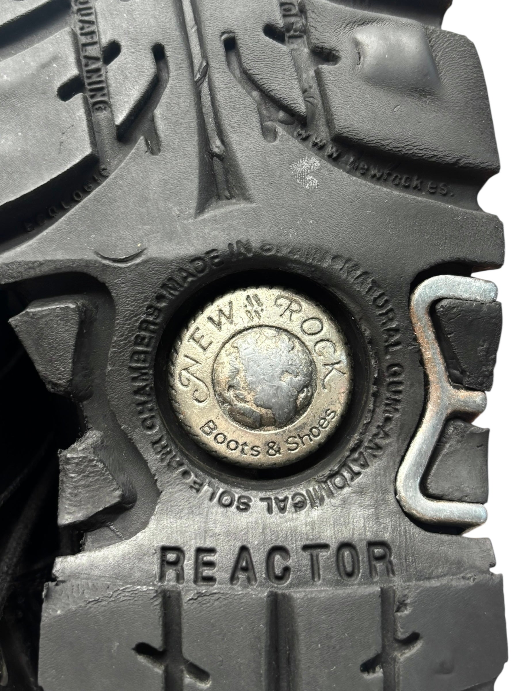 Rare vintage New Rock reactor leather boots size 36