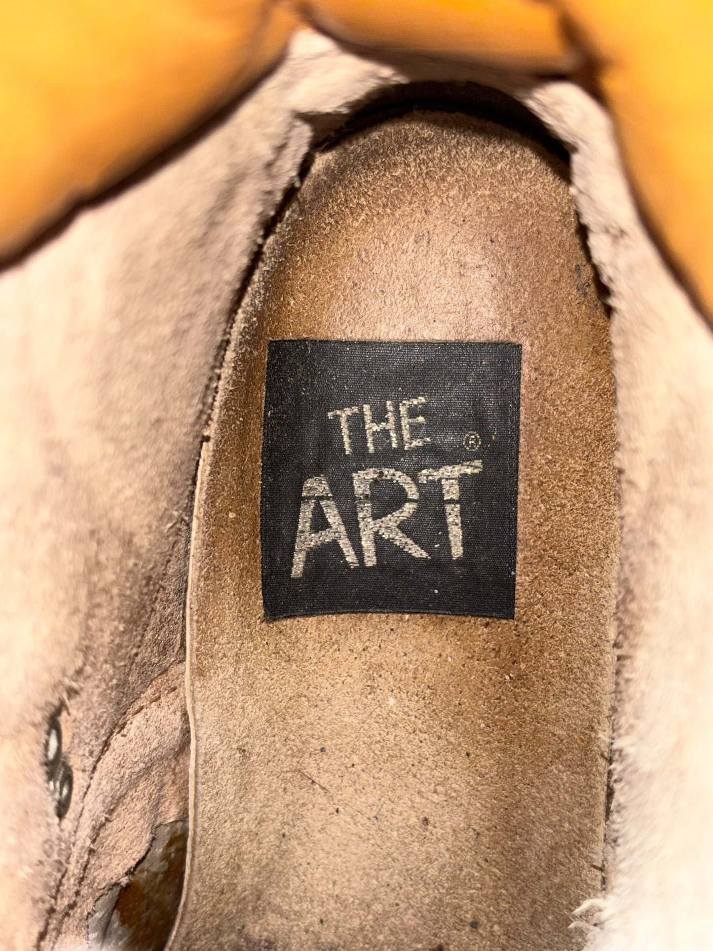 Vintage ART brown leather ankle boots size 36