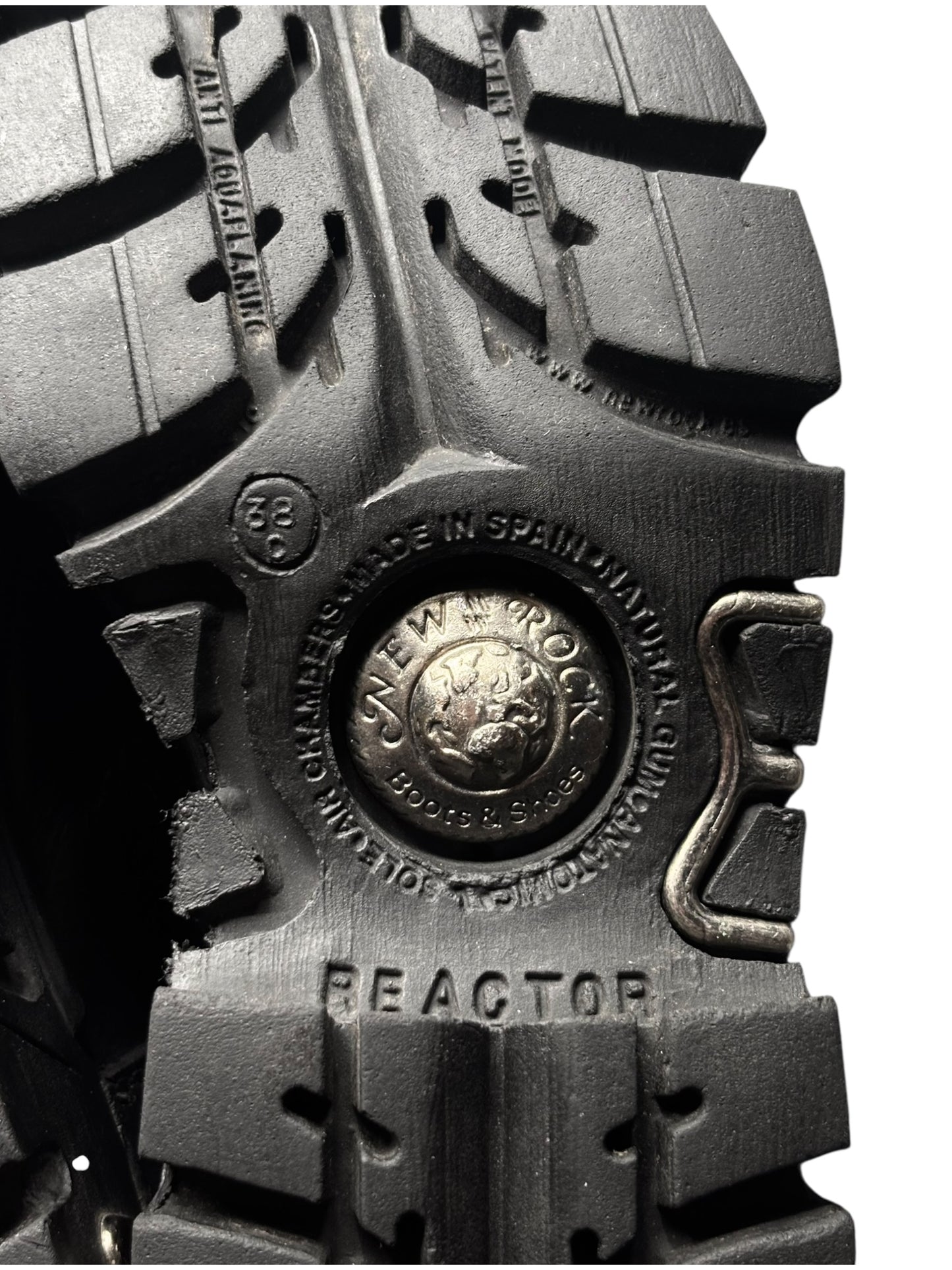 Vintage New Rock spiky platform boots