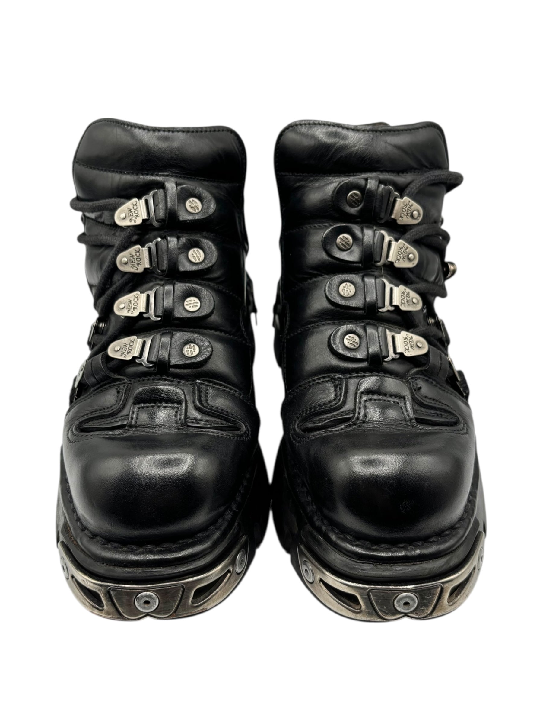 Vintage New Rock reactor platform boots size 38