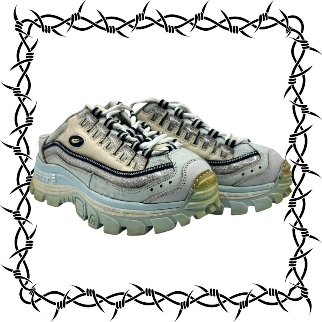 Vintage Gordon Jack light blue sneakers size 42