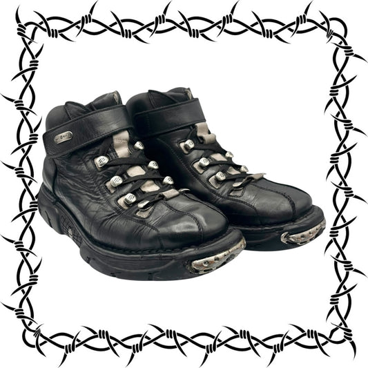 Vintage New Rock leather sneakers size 41